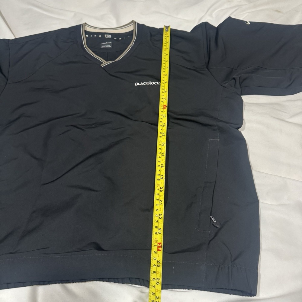 Nike Golf BlackRock Performance Pullover Windbreaker Sweater Men's Size Large - Picture 8 of 9